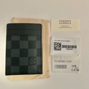 LV Pince Cardholder and Bill Clip